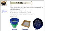 Desktop Screenshot of bucketscreen.com